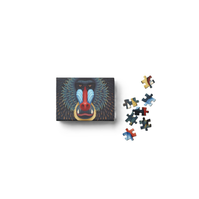 Puzzle Printworks Mandrill, 100 elementów, kompaktowe pudełko