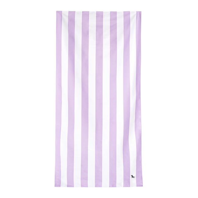 Ręcznik plażowy, Szybkoschnący - Lombok Lilac Xl 200X90Cm - Dock & Bay