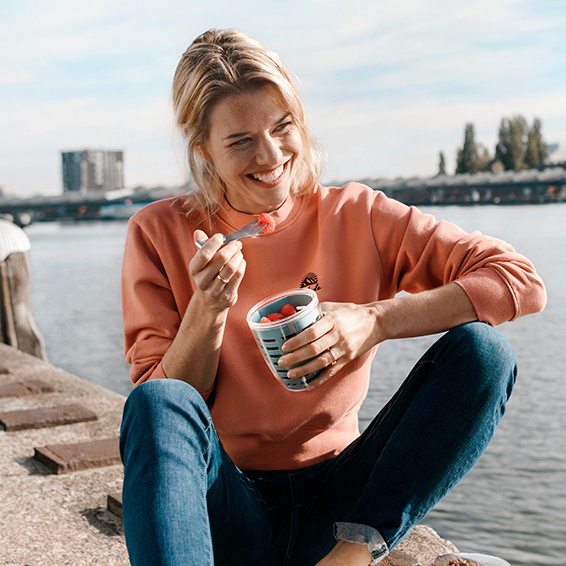 Pojemnik na owoce i warzywa Ellipse nordic sage - Mepal