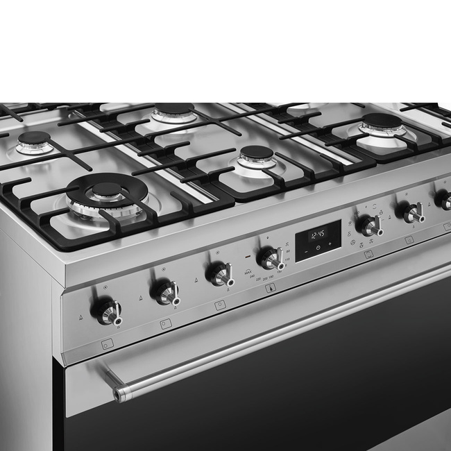 Smeg - Kuchnia wolnostojąca Symfonia C9Gmx2 Stal Nierdzewna