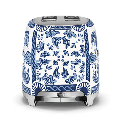 Smeg - Toster Tsf01dgbeu Blu Mediterraneo