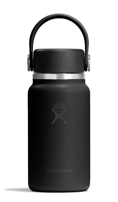 Mini butelka termiczna Hydro Flask Micro 200 ml z uchwytem, czarna