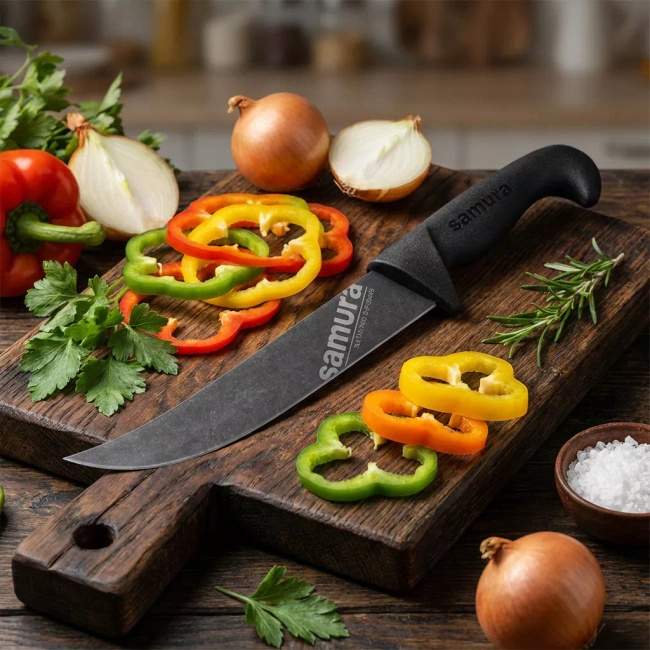 Samura Sultan Pro nóż Slicer 20 cm stonewash