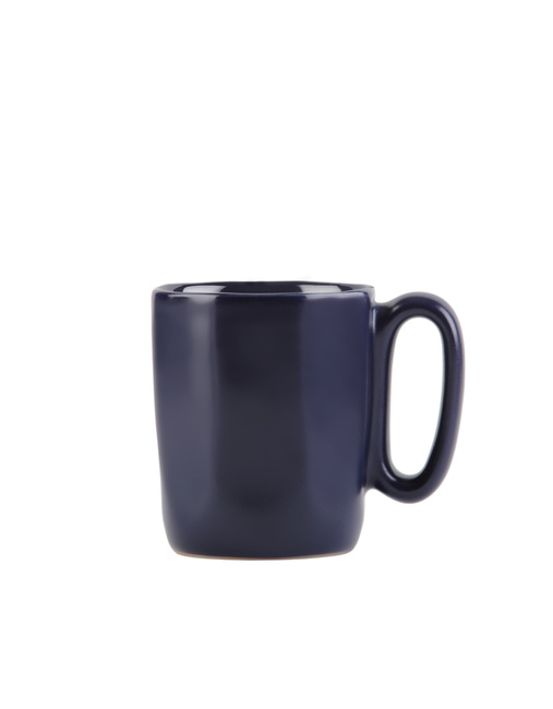 Dwa kubki ceramiczne z uszkiem 80 ml Fuori granatowe 29989 - Vialli Design
