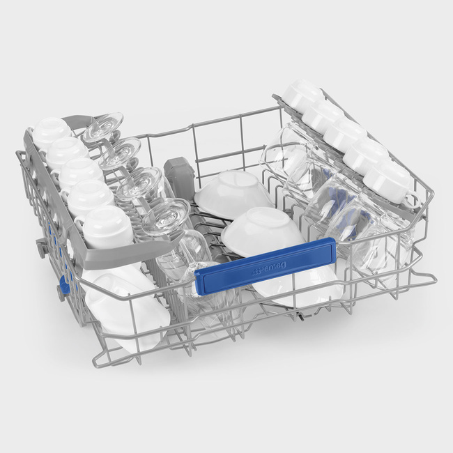 Smeg - Zmywarka do naczyń, 60 cm Universal PL254CX Stal nierdzewna (panel sterowania)