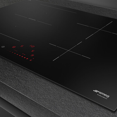 Smeg - Płyta indukcyjna, 75 cm, prosta krawędź Si1m4744d Universal