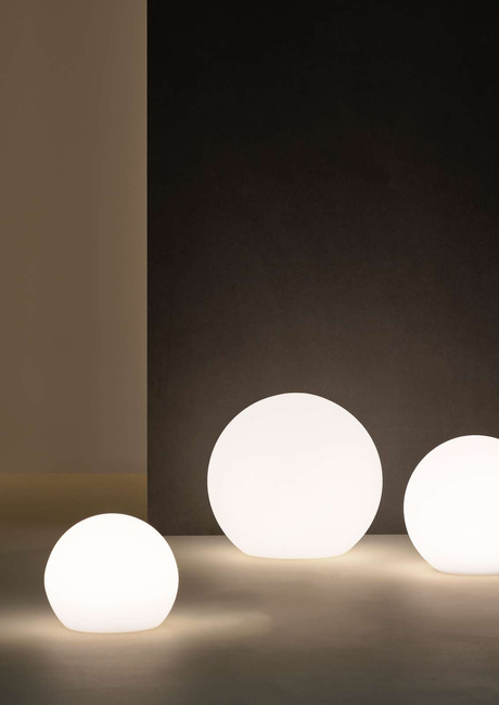 Lampa solarna LED Villa Collection Maane 30 × 28 cm, biała, duża