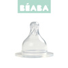 Beaba Zestaw 2 smoczków do butelek szerokootworowych, wolny przepływ 0m+