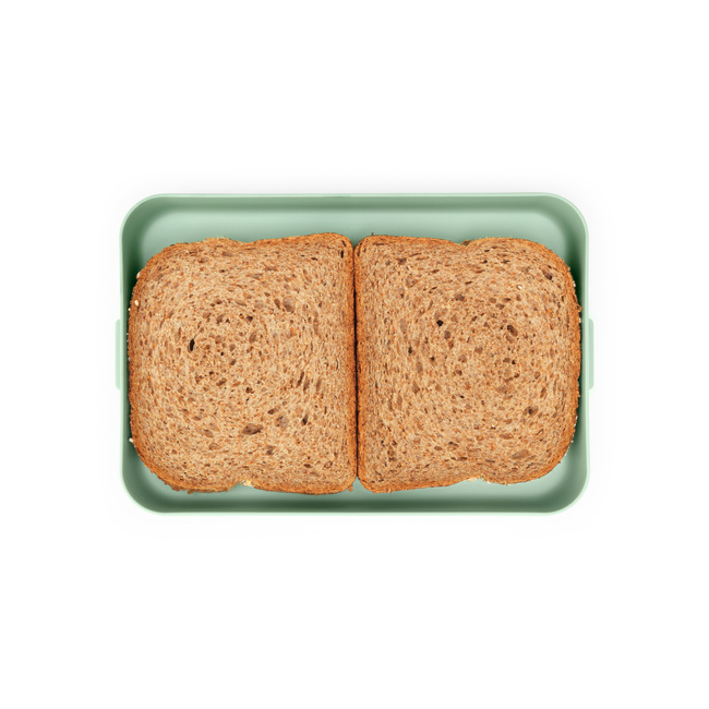 Płaski lunchbox Brabantia Make & Take 1,1 l, Jade Green