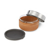 Lunch bowl szklany Black+Blum L 0,75 l, migdałowy