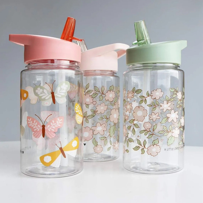Butelka z ustnikiem dla dzieci Blossoms sage 450 ml - A little lovely company