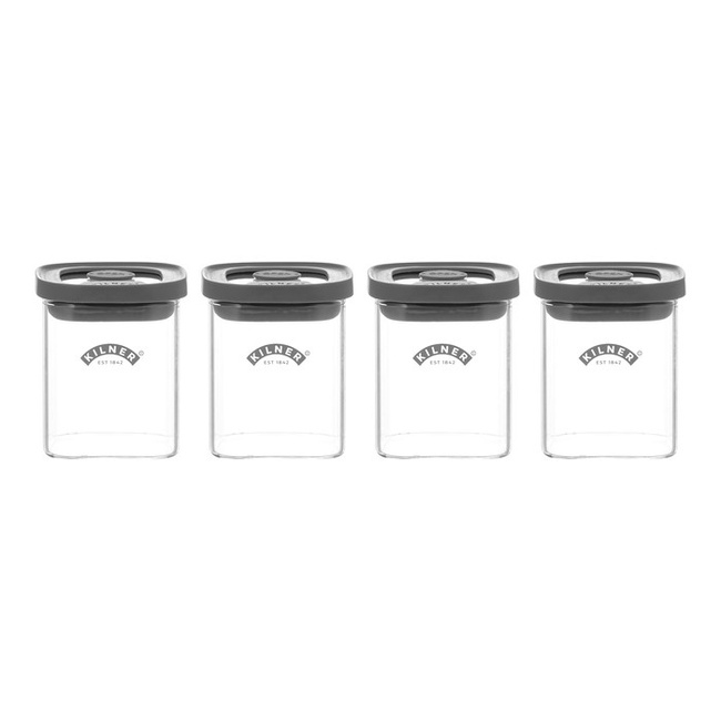 Zestaw 4 słoików na przyprawy Kilner Fresh Storage, 4 x 160 ml