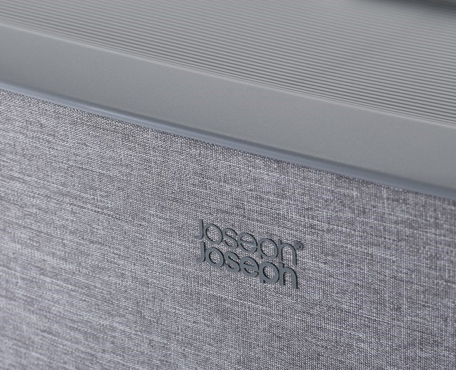 Kosz na pranie Joseph Joseph Tota Trio 90 l, 3 komory, szary