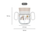 Kubek do nauki picia Mepal Mio 360° 200 ml, wzór Fairy Garden