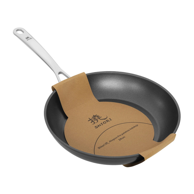 Shiori - Aluguss pro patelnia z powłoką ceramiczną indukcja 24 cm