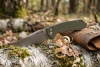 Nóż składany Welde D2F64, stal D2, rękojeść G10 w ciemnej zieleni