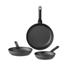 3-el. Zestaw patelni non-stick helix (20 + 24 + 28cm) - Berghoff