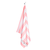 Ręcznik plażowy szybkoschnący Malibu Pink 160 x 90 cm Dock & Bay