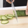 Nóż Santoku KAI Seki Magoroku Shironezu AB5472, 16,5 cm, biała rękojeść
