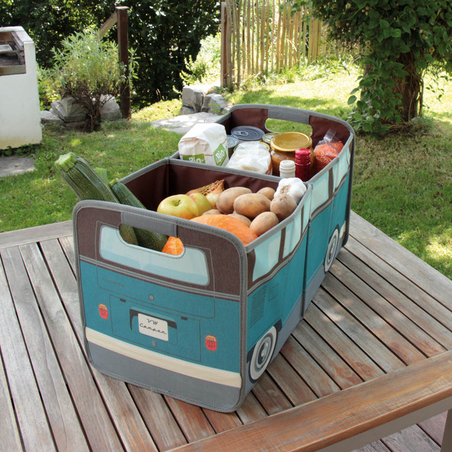 Vw Pojemnik Bus Petrol/Brown