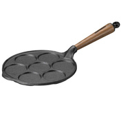 Walnut Patelnia do mini pancakes - 23 cm, Czarny - Skeppshult