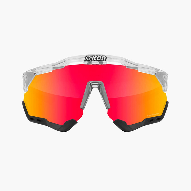 Okulary SCICON AEROSHADE XL Crystal Gloss/Black - SCNPP Multimirror Red
