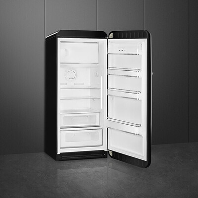 Smeg - Chłodziarko-zamrażarka FAB28RBL6 50'S RETRO STYLE - czarny
