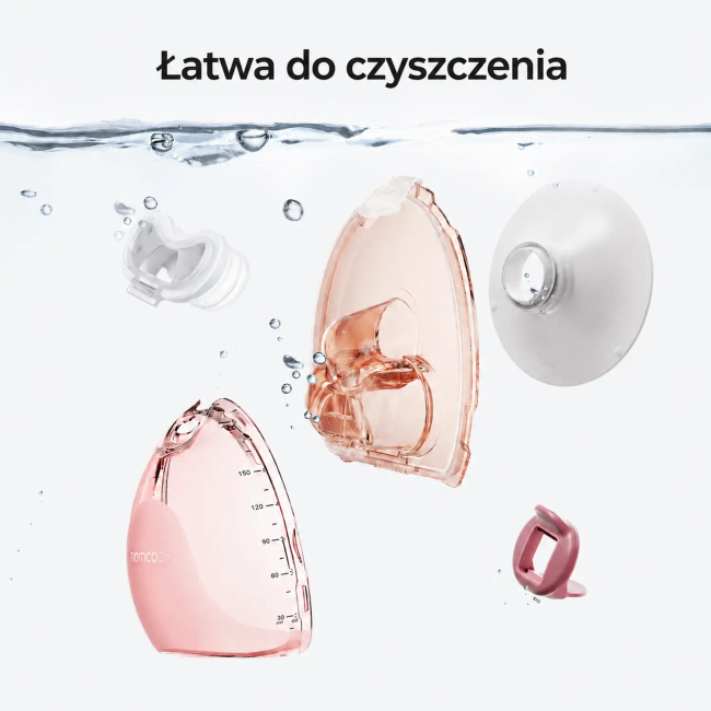 Momcozy BP-334 | Laktator muszlowy | Ultra-cienka konstrukcja