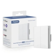 Aqara Wall Double Switch H1 - Przełącznik - Bez Neutral, Zigbee 3.0, Eu, Ws-Euk02