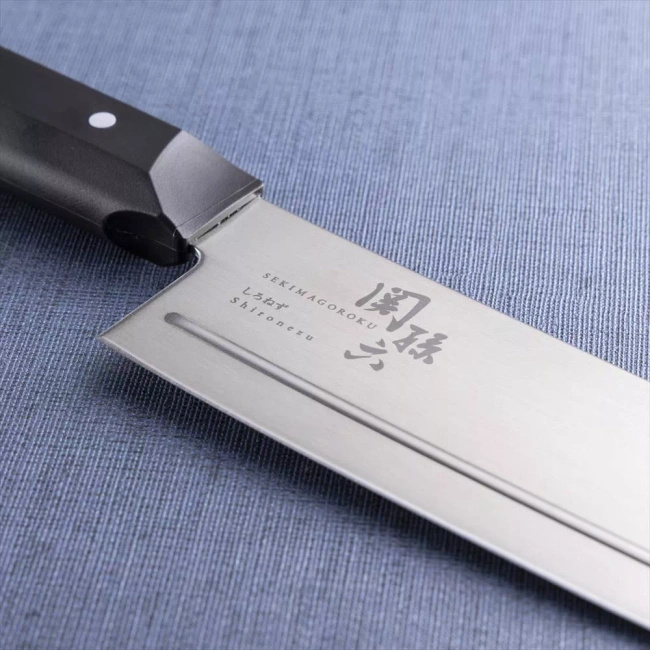 KAI Seki Magoroku Shironezu Nóż Nakiri, Ostrze 15 cm