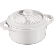 Mini Cocotte Okrągły 200 ml, Biały - Staub