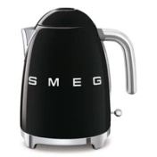 Smeg - Czajnik, Czarny Klf03bleu 50's Style