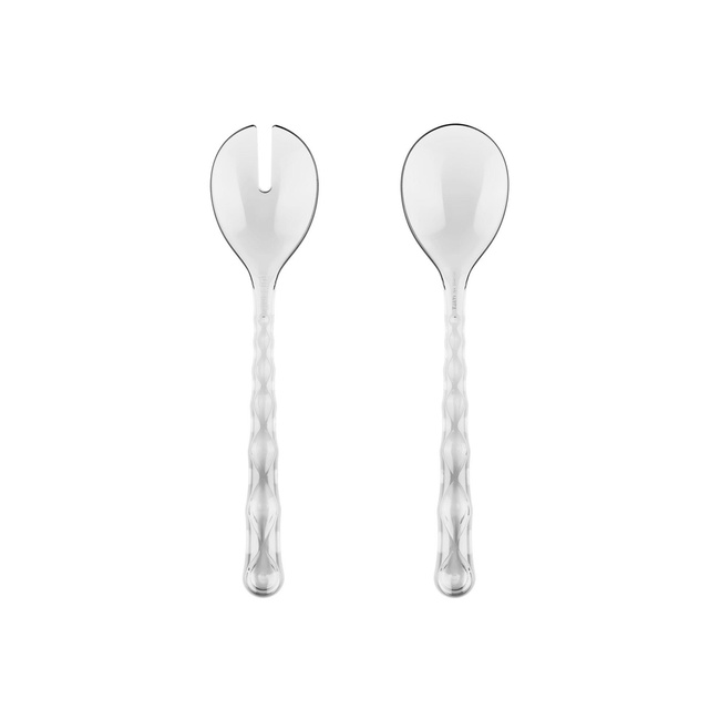Sztućce do sałaty transparentne Guzzini 28 cm