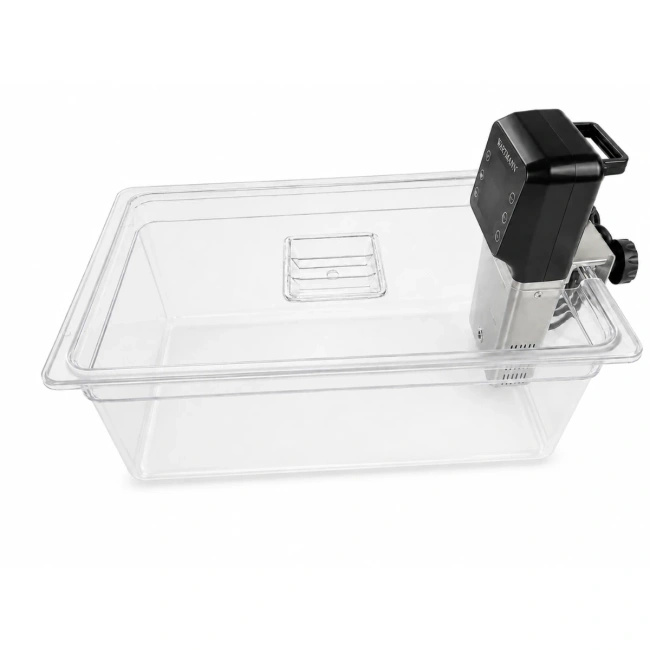 Wartmann pojemnik do sous vide 26 l GN 1/1 530x325 mm 200 mm poliwęglan przezroczysty bez pokrywy