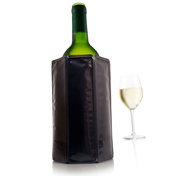 Rękaw chłodzący do wina Vacu Vin, aktywny, czarny
