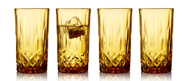 Szklanki Do Drinków Sorrento 380 Ml 4 Sztuki Amber 27782 - Lyngby Glas