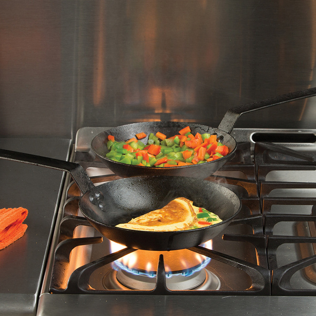 Patelnia 20 cm Stal Węglowa - Lodge