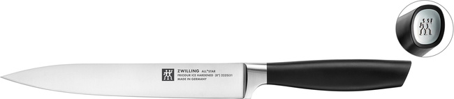 Zestaw 3 noży ZWILLING All * Star, srebrne logo, ostrza 10, 20 i 20 cm