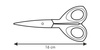 Nożyce do użytku domowego Cosmo 16 cm - Tescoma