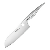 Samura REPTILE Nóż kuchenny Santoku 17 cm, Stal AUS-10, Rękojeść stalowa