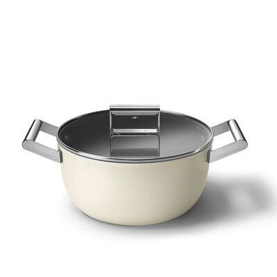 Smeg - Garnek o średnicy 24 cm CSF2412CRM - CRM