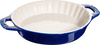 Staub Cooking Okrągły półmisek ceramiczny do ciast 1.2 ltr, niebieski