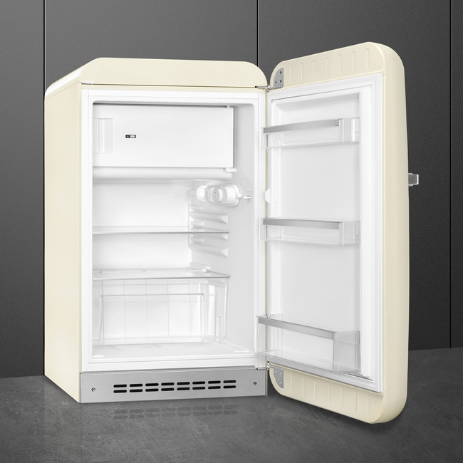 Smeg - Chłodziarko-zamrażarka FAB10RCR6 50'S STYLE - kremowy