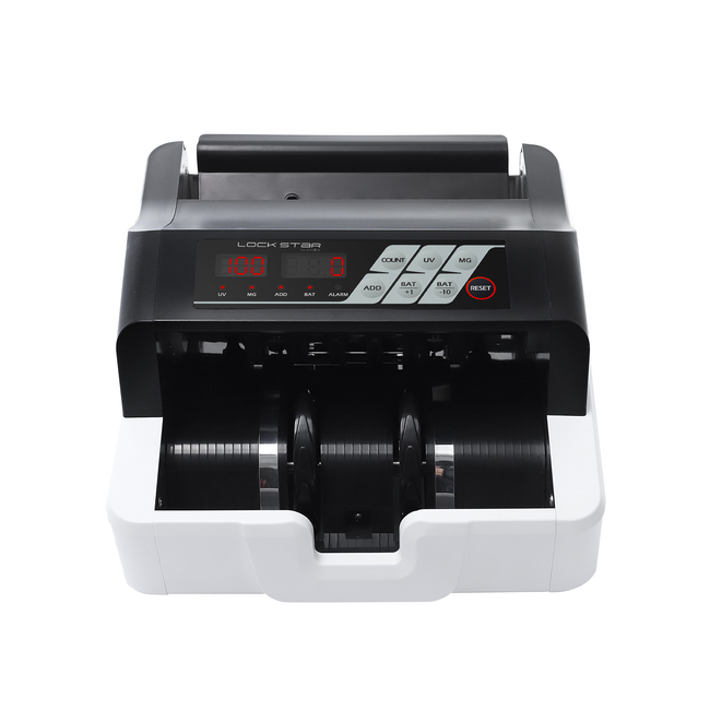 Extralink Lockstar Mg X-300 | Profesjonalna liczarka nominałowa do banknotów | Uv, Ir