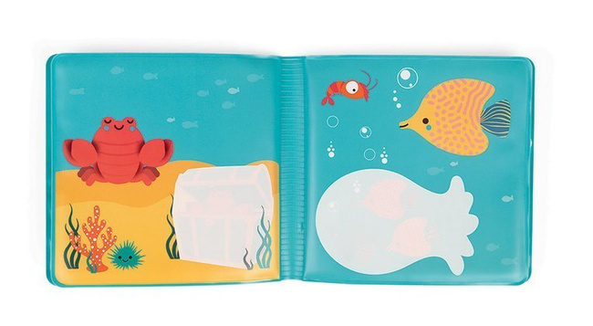 Magiczna książeczka do kąpieli pod wodą 10 m+ - Janod