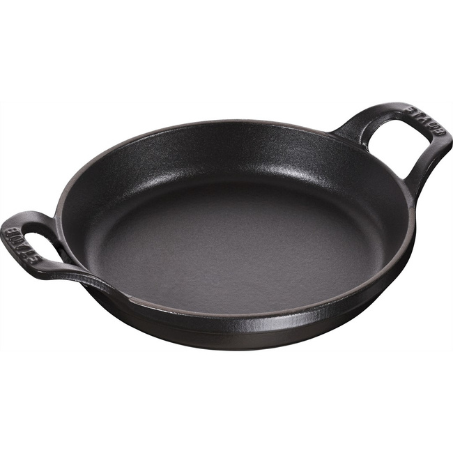 Staub Okrągłe Mini Naczynie Do Pieczenia I Zapiekania 20 Cm, Czarny