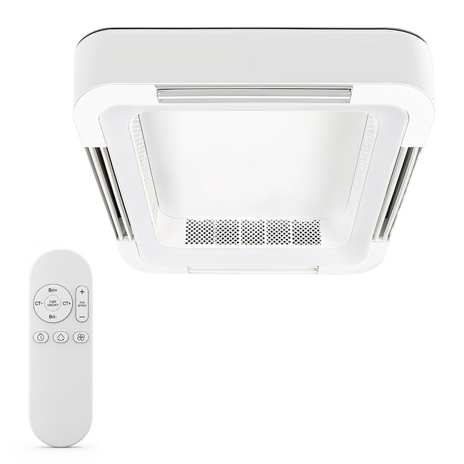 EXTRALINK Cube Air 23 59cm Wentylator sufitowy SMART WiFi aplikacja biały