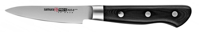 Samura Pro-S Paring Knife - Kuchenny Nóż Do Obierania, 88mm, Ostrze Stalowe