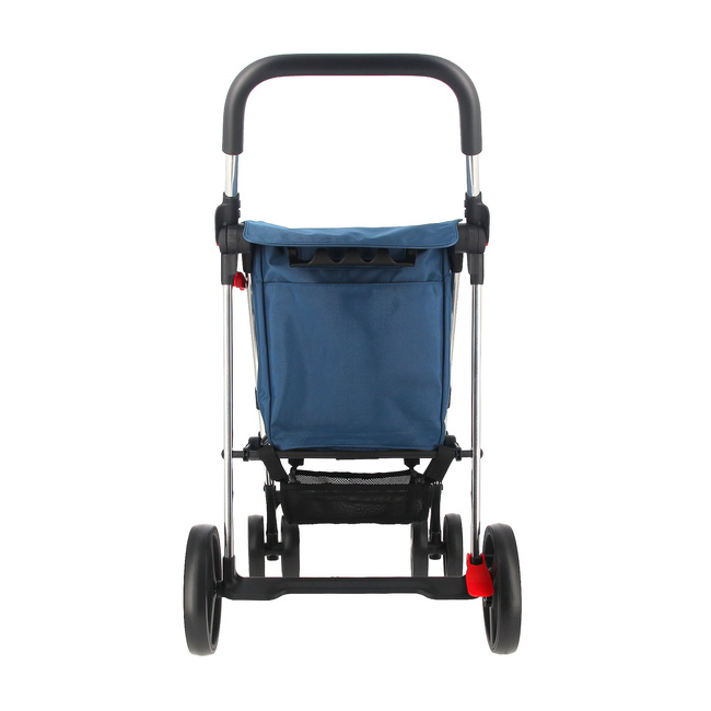 Wózek na zakupy Rolser Basket Freno MF 4B2 Denim, 4 koła, torba 58 l