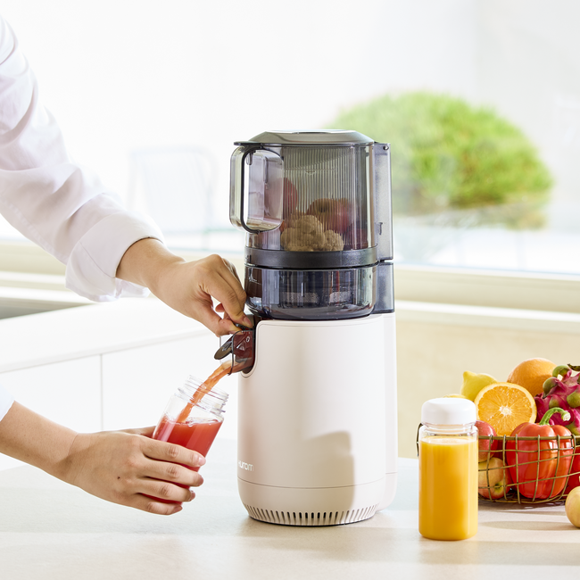 Hurom E50 ST Porcelanowy Beż - wyciskarka wolnoobrotowa do soków - Outlet